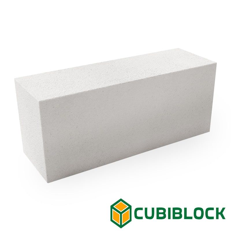 Газобетонный блок стеновой Cubi Block D400 625х200х250 B2.5